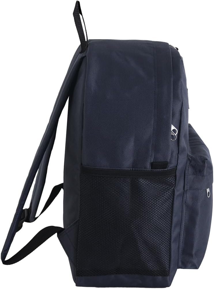 Everest Classic Laptop Backpack w/Dual Side Mesh Pocket