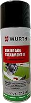 Wurth SBS Brake Treatment Spray | Pro Formula | Anti-Squeal, No Vibration | Heat Resistant up to 1800°F | Safeguard Stops, Drive with Precision