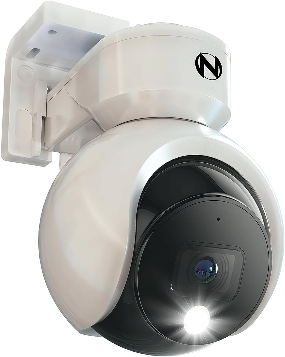 Night Owl® Add On Wired 4K Deterrence Cameras with 2-Way Audio - White