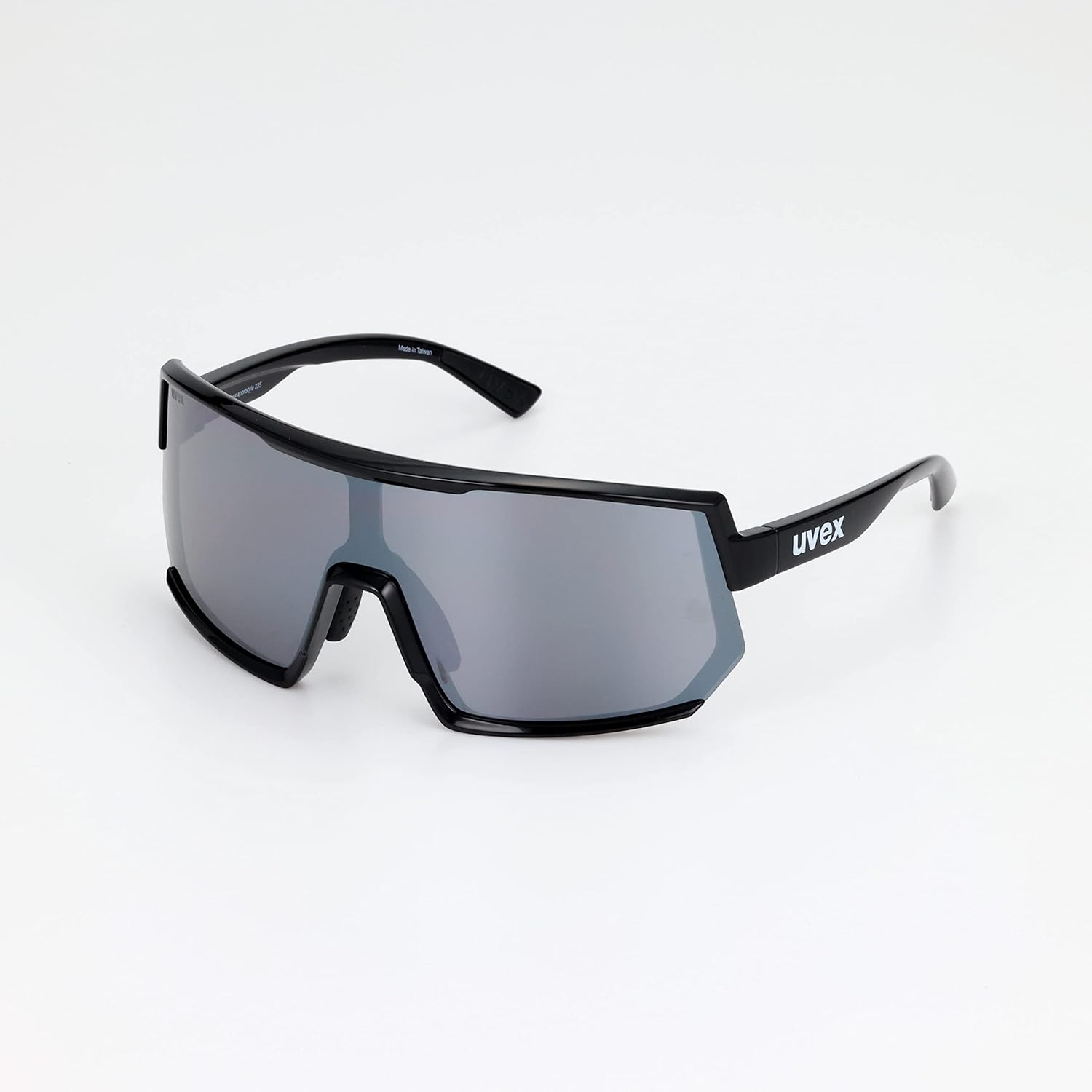 uvex sportstyle 235 - Sports Glasses for Men and Women - 100% UVA, B, C Protection - Pressure-free Fit & Perfect Hold - Black/Silver - One Size