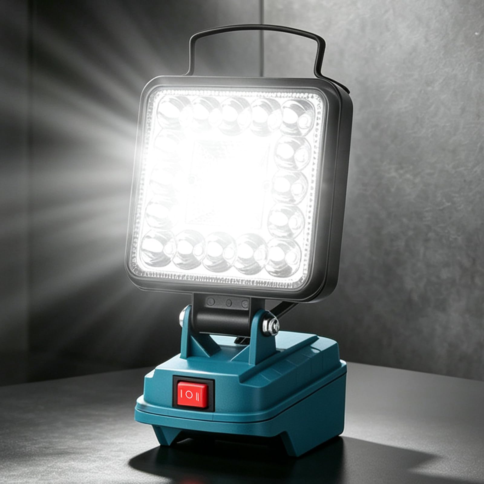 Cordless LED Work Light for Makita 18V Battery, Max 48W 4800LM Flood Light