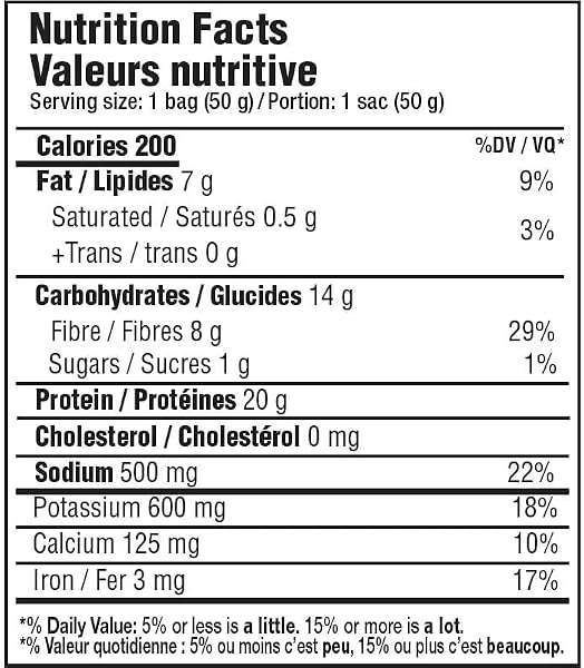 SinFit Protein Chips, 20g Protein/Bag, 50g-Bag, High Fiber, Low Carb, Gluten Free, Pizza 7/box (7 Bags, Ketchup) - 3