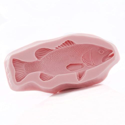 Miniatura 3 de Fish Shaped Silicone Mold Food Safe Fondant Chocolate Candy Resin Polymer Clay Craft Soap Mold