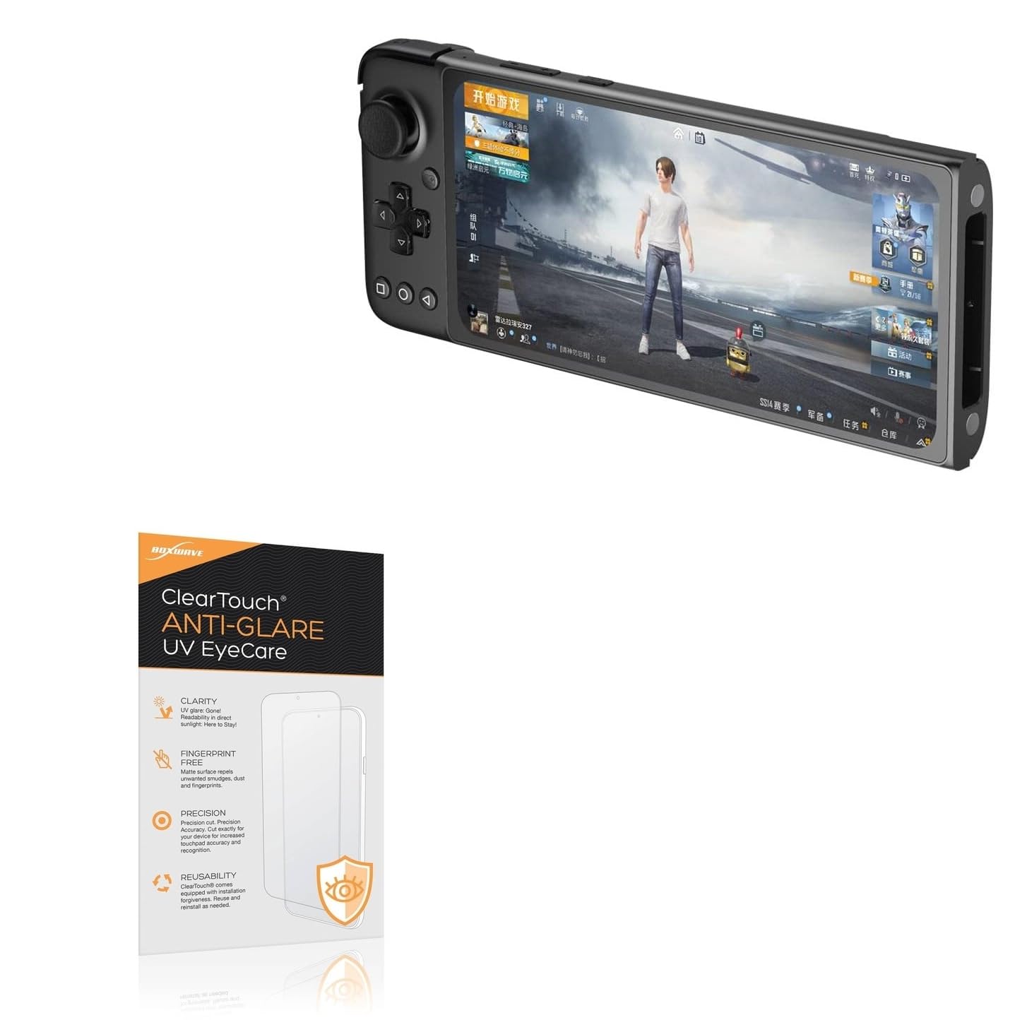 BoxWave Screen Protector Compatible With 6 Goodlife623 GPD XP Plus - ClearTouch Anti-Glare Anti-UV EyeCare (2-Pack), Filters out Harmful Blue Light Reduce Fatigue