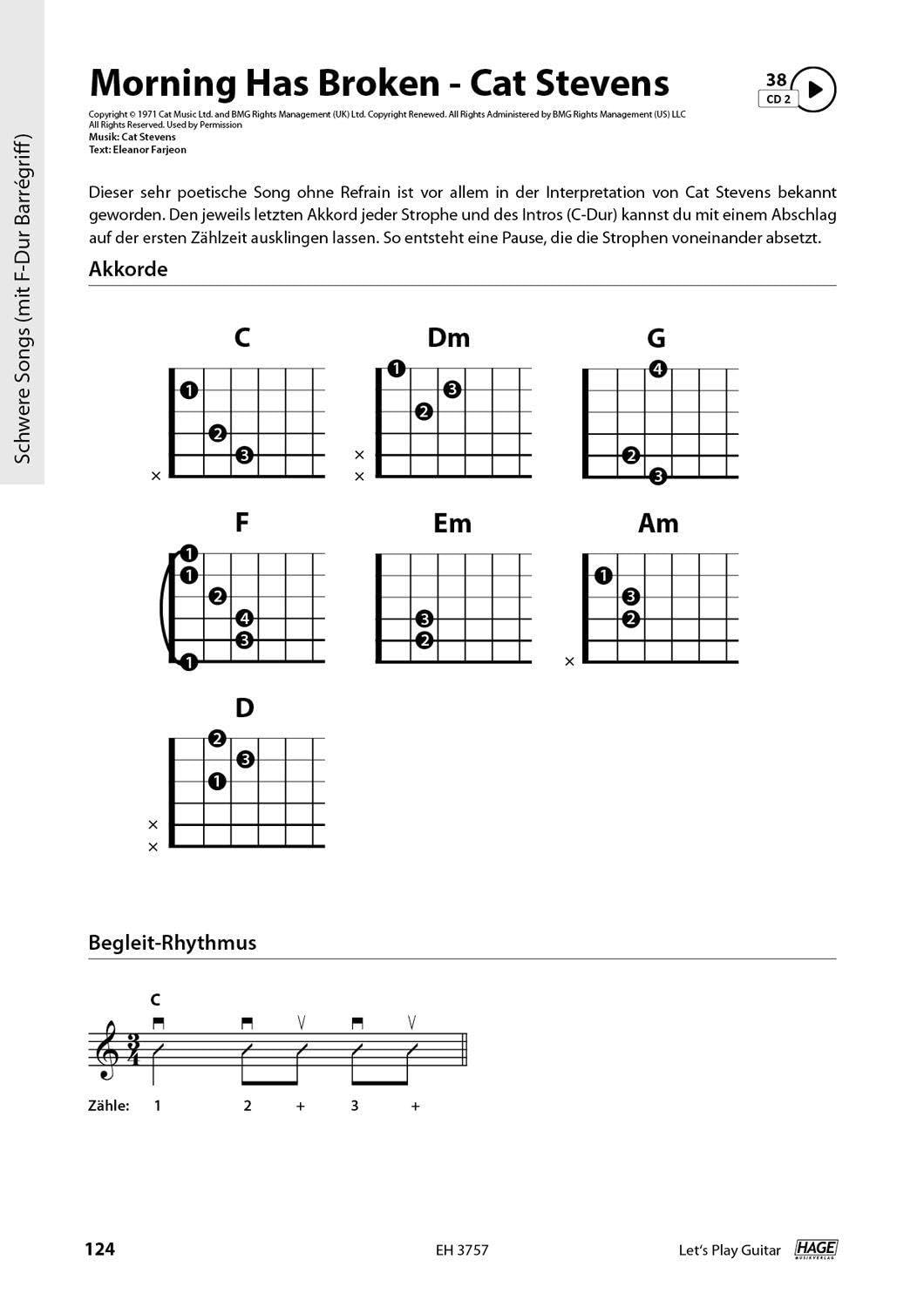 Let's Play Guitar: Songbook und Gitarrenschule + 2 CDs und QR-Code. Mit Songs von Eric Clapton, Bob Dylan, Cat Stevens, R.E.M. Oasis, Beatles, Rolling Stones, Green Day uvm.