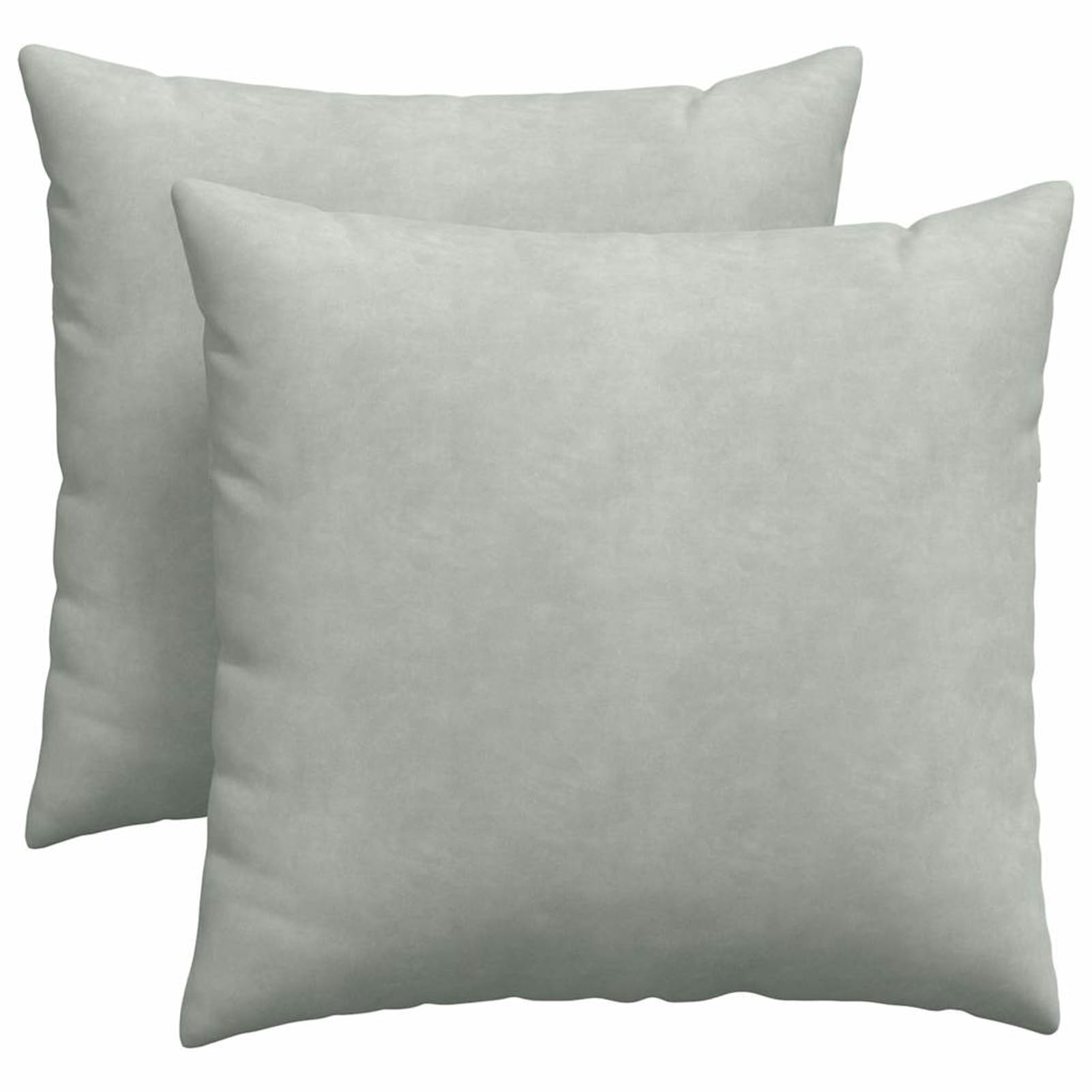 Tidyard Cojines Modernos para Sofá - Diseño Versátil, Tela de Pana, Relleno de Fibra de Poliéster, 45x45x18 cm, Gris Claro Modelo YFXQY-42013928ES