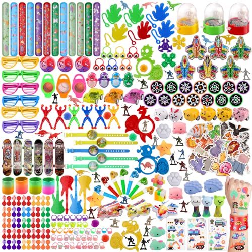 nicknack 300Piezas Relleno Piñatas de Cumpleaños Infantil, Juguetes de Fiesta a Granel, Rellenar Bolsas de Regalos, Favores de Fiesta, Piñata Cumpleaños Infantil para Niños y Niñas