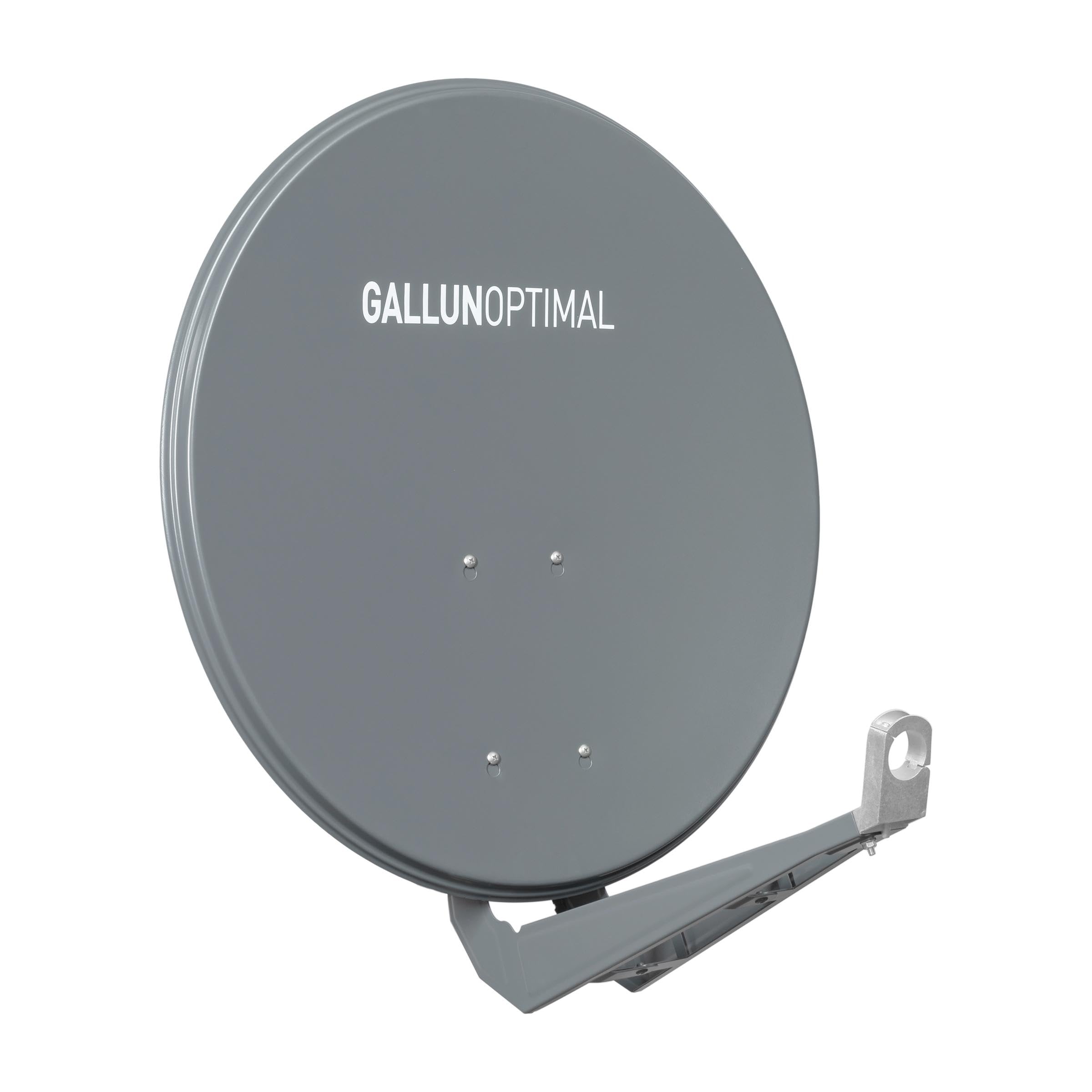 GALLUN 80cm De-Luxe+ ALU Parabolantenne anthrazit