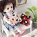 EMiEN 2pcs 1:12 Miniature Throw Pillows for Sofa Cushions,Miniature Ornament for DIY Dollhouse Decoration on 1/12 Scale