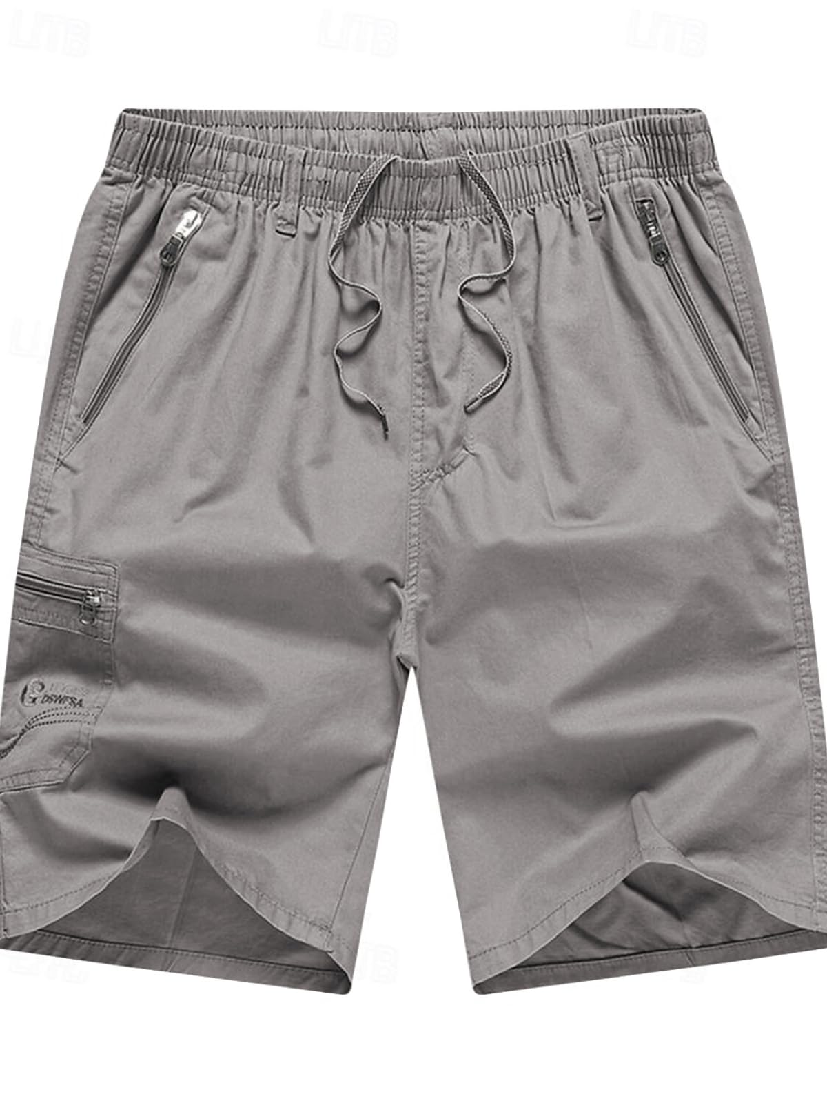 greciilooks Men Cotton Cargo Shorts with Multi Pocket & Drawstring Waist-picture-25