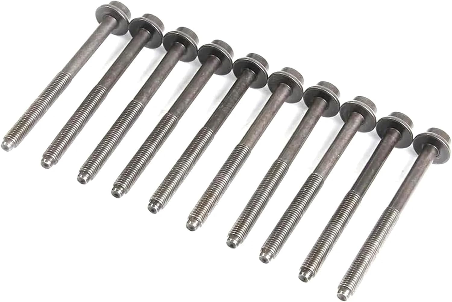 Engine Parts Cylinder Head Bolt Set 1.4 L Compatible with VW Golf Jetta Passat Tiguan A1 A3 S3 1.4L L4 Gas WHT000912 08-15