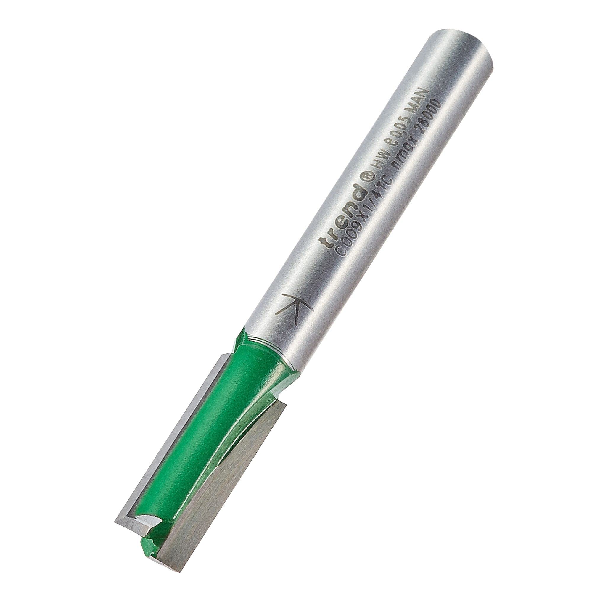 Trend Two Flute 7.1mm Dia x 19.1mm Cut C009X1/4TC FREE FIRST CLASS DELIVERY
