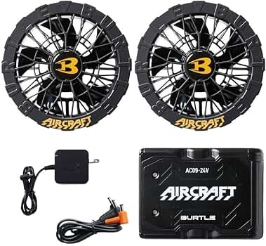 暑さ対策・冷却グッズ BURTLE AC09-1 FAN UNIT 24V 暑さ対策・冷却グッズ BURTLE AC09-1 FAN UNIT 24V Amazon.co.jp