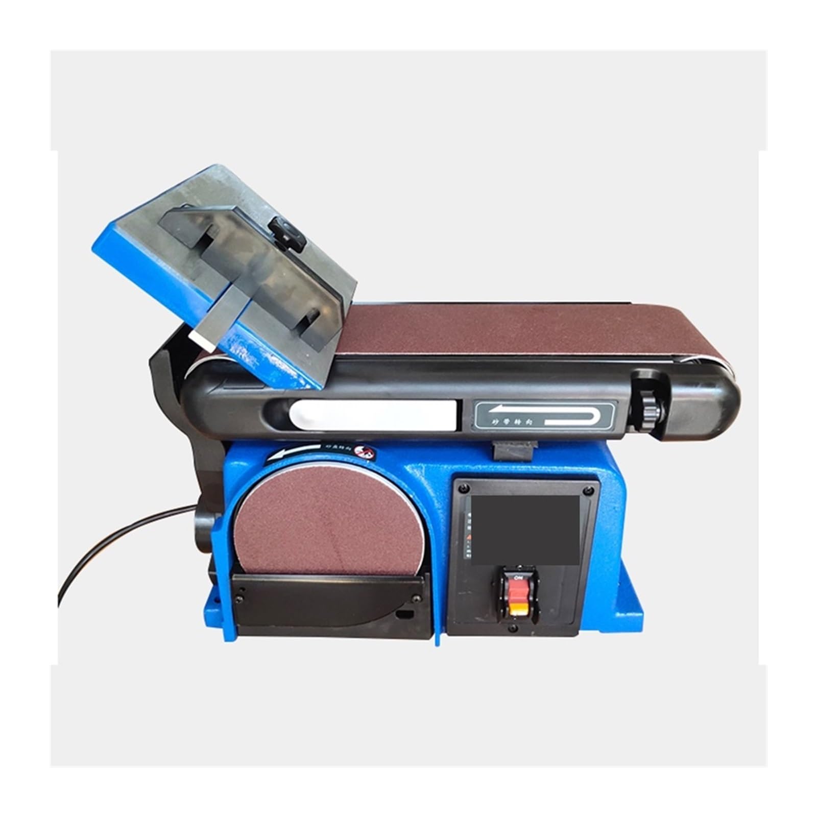 Lijadora de carpintería de escritorio de colección de polvo 375 W/550 W/750 W herramientas eléctricas multifuncionales de pulido y pulido,Bajo nivel de ruido(350W)