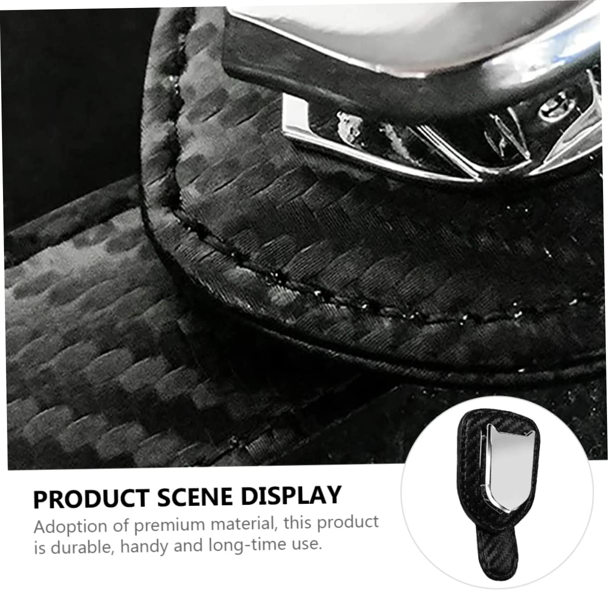 Gatuida 3stücke Praktischer Brillenhalter Für Auto Pu Karbonfaser-Design Multifunktional Als Brillen Und Kartenhalter Installieren Für Sonnenbrillen Und Lesebrillen Robust Und Langlebig