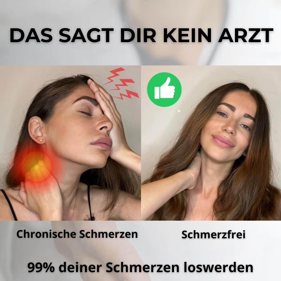 High Level Roll’s Weg wärmender Schmerz-Roller | sofortige Wirkung bei Rücken-, Nacken- & Gelenkschmerzen | gegen Migräne, Arthrose & Verspannungen | mit Teufelskralle & Aloe Vera (1)