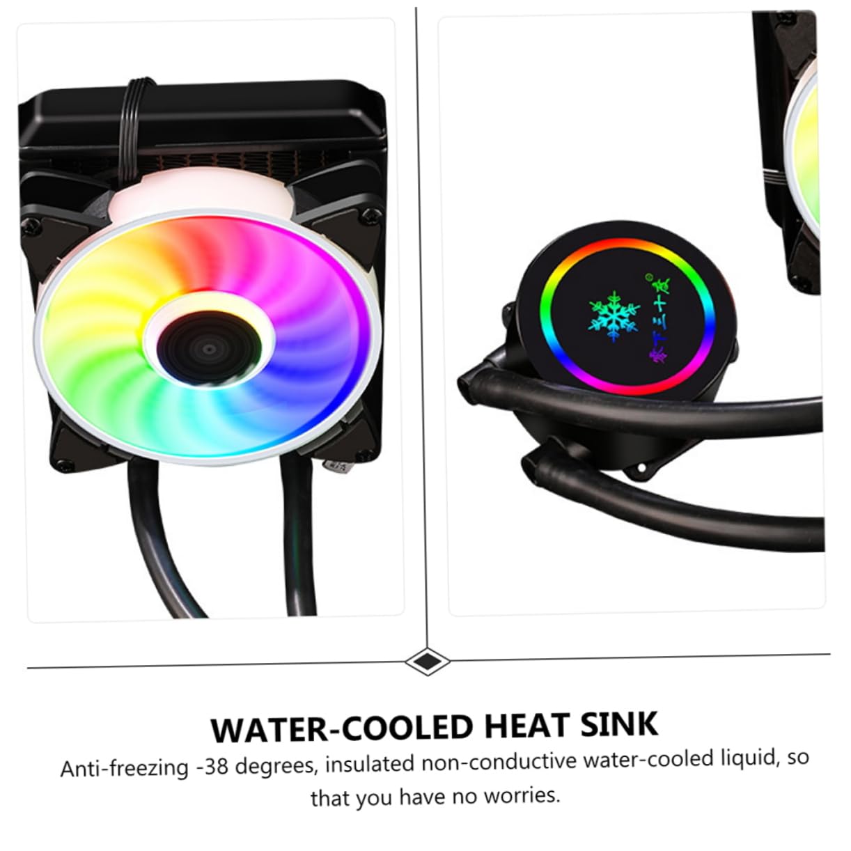 Refroidisseur CPU Liquide Durable Gel Radiateur Robuste pour PC Gaming Installation Facile et Entretien Simplifié