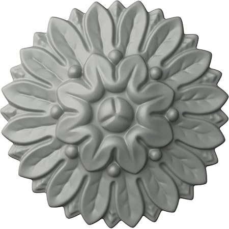 Ekena Millwork ROS06X06CH 6-inch Od X 1 1/8-Inch P Chesterfield Rosette
