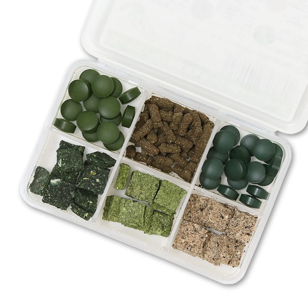 Amazon | エビのエサ ほうれん草＆ケール 6種お試しセット | Charm