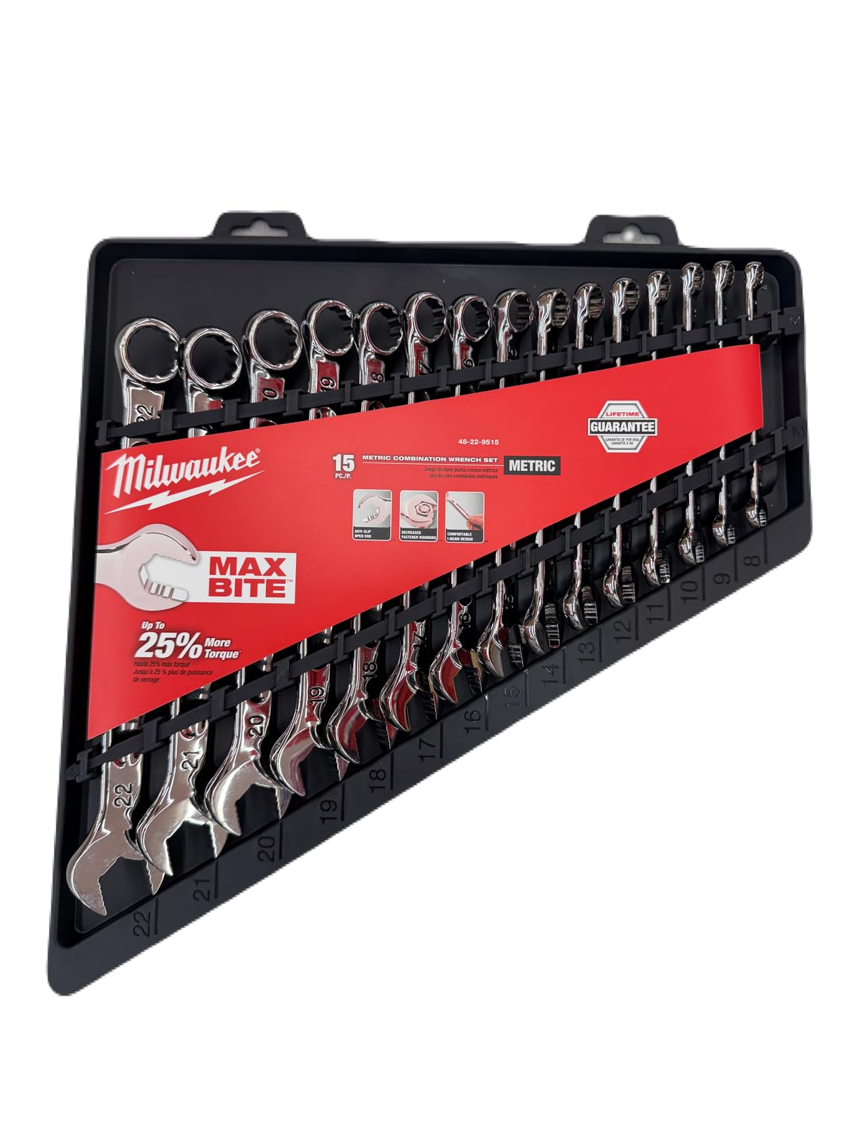 MLW48-22-9515 Combination Wrench Set, Metric