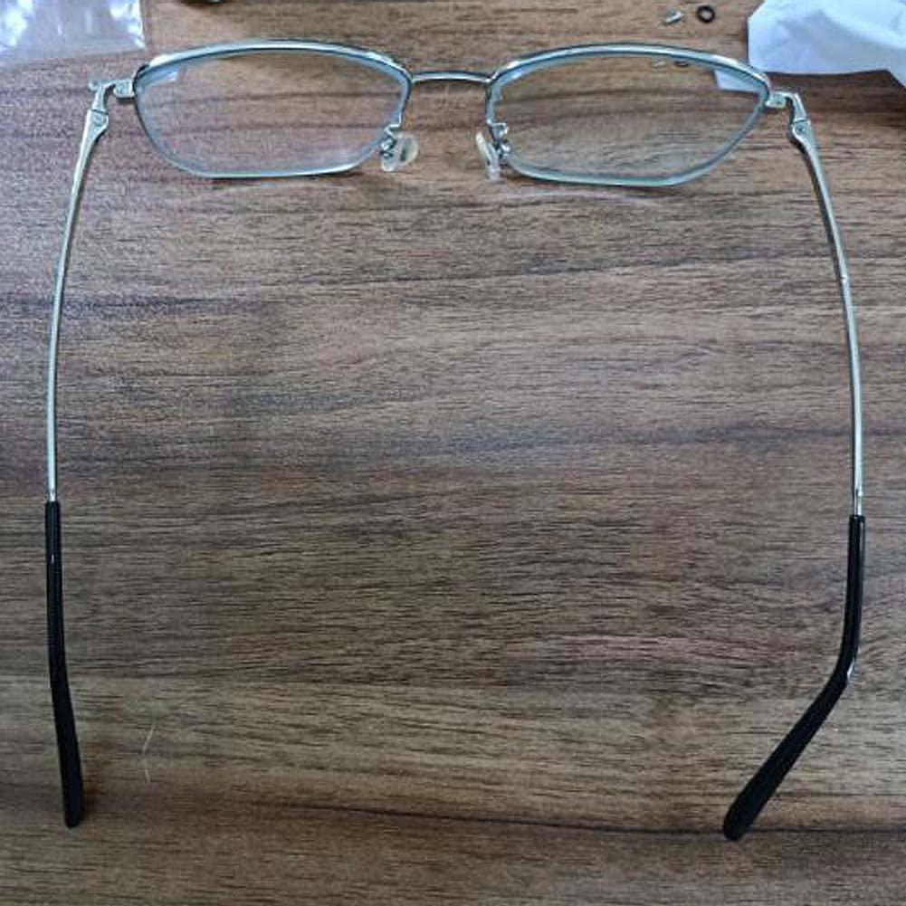 Brillenbügel aus Metall, Ersatzteile, doppelter Zahnabstand 1 mm, Reparatur von Sonnenbrillenrahmen
