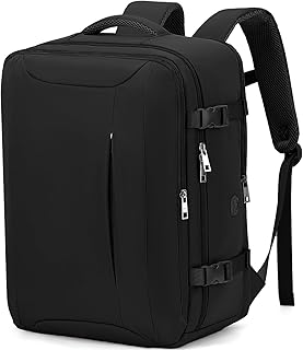 Travel Backpack, Carry On Backpack Airline Approved, 18x14x8 Travel Bag, 30L Personal Item Bag for Women and Men, Water Resistant Lightweight Weekender Bag, Casual Daypack for Business