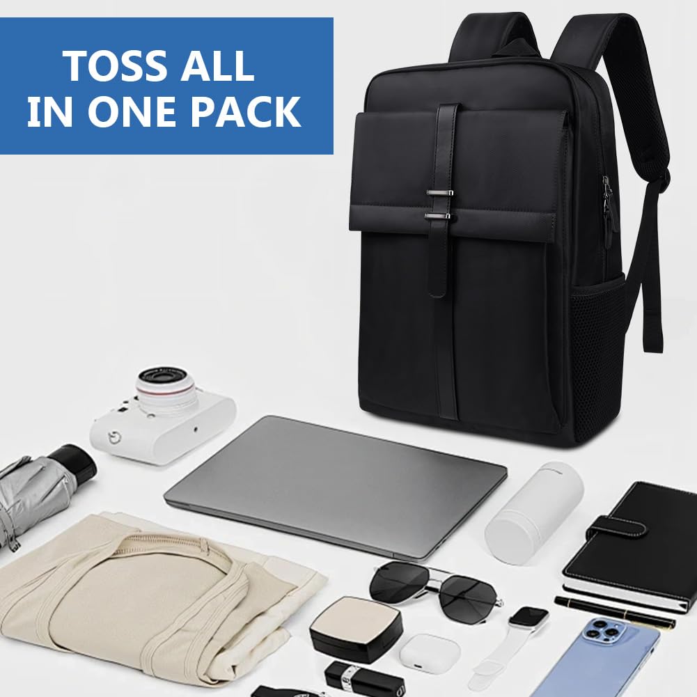 Aucuu Sac à Dos Homme Travail, Sac a Dos PC Portable 15,6 Pouces,Mise à niveau,Sacs a Dos Ordi Portable Imperméable Grande Capacité, Sacs a Dos Homme Ordinateur pour Voyage d'affaires Loisirs Scolaire