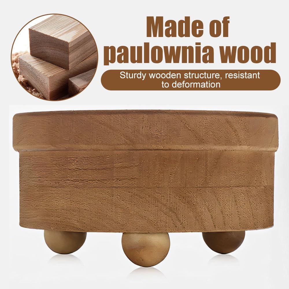 Portabicchieri in Legno, Porta Tazze con Fessura per Pennarelli, Dispenser per Bicchieri di Carta, per Segnare Bevande, Feste, Bar, Cucina, Bagno, Decorazione
