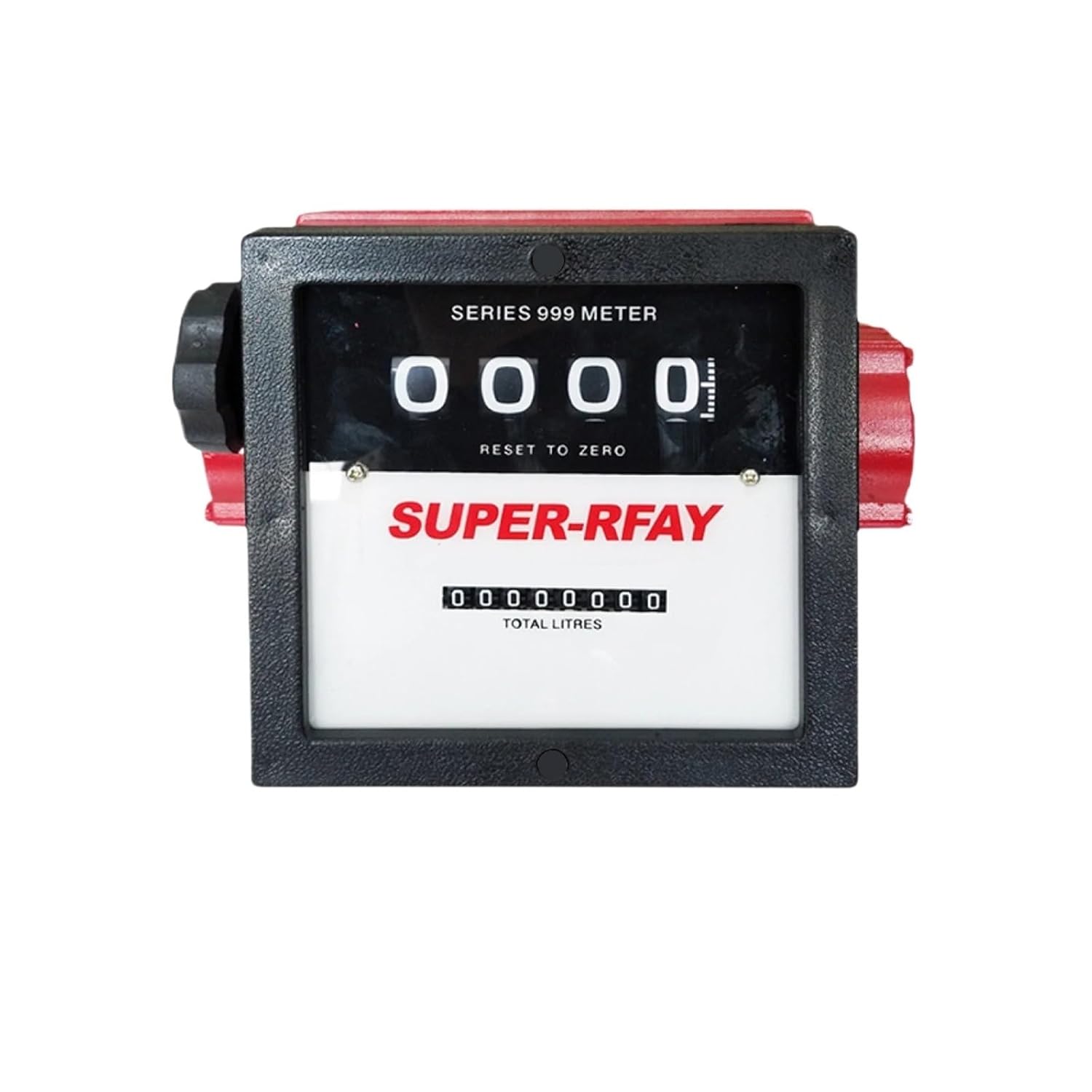 Mechanical Oil Flow Meter 4-Digit Aluminum Cast Iron 1" 1.5" Internal Thread High Accuracy Fuel Counter