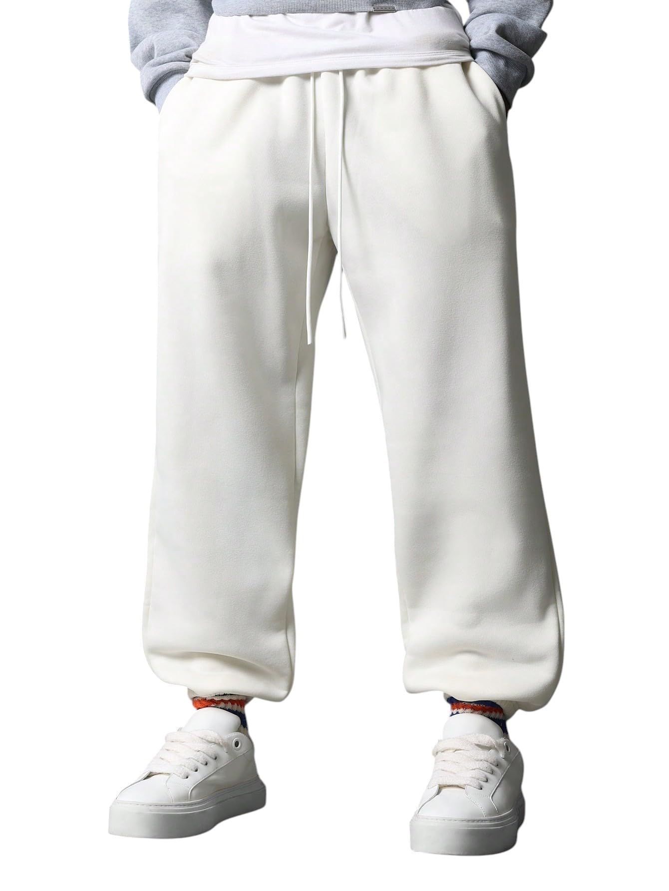 dockstreet Men's Alley Cool Backdoor Series Men's Casual Sweatpants Baggy Jogger Pants ||Drawstring Joggers || 100% Pure Cotton || Breathable Airy for All Seasons-picture-30