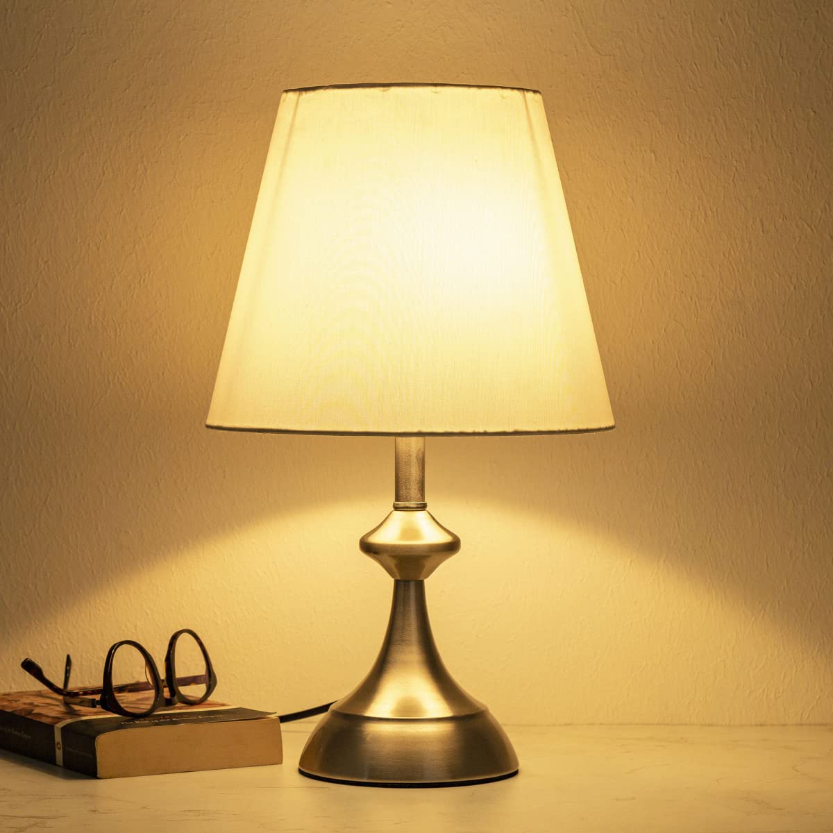 Buy Home Centre Albama Multicolour Metal Touch Table Lamp Without Bulb
