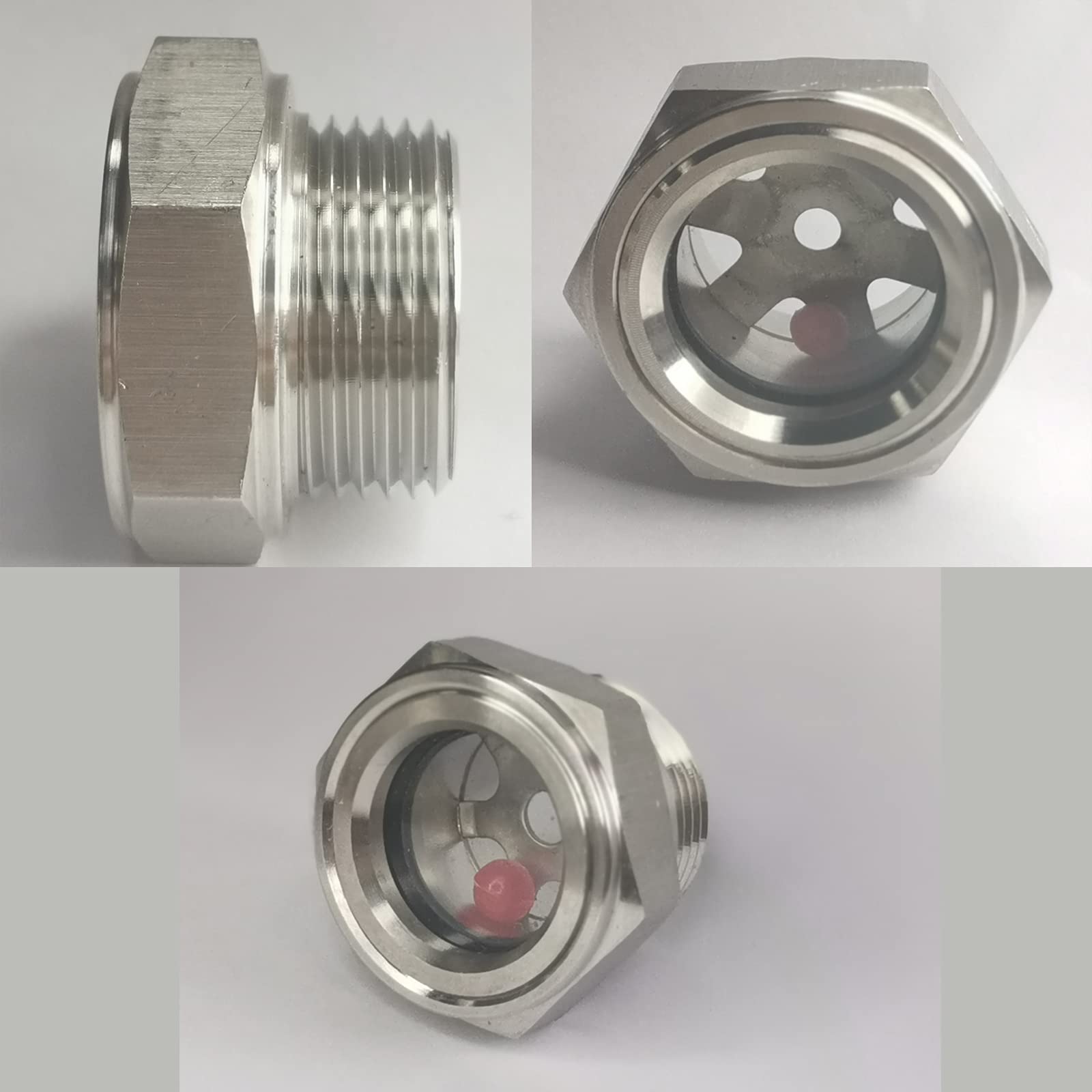 Threaded Sight Glass Windows Metaglas Industrial Threaded Sight Glass