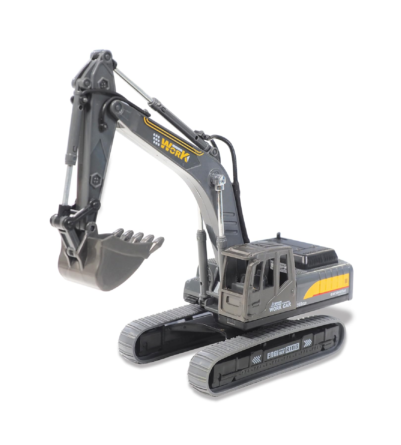 リアルショベルカー　6点セット Amazon.co.jp: [色選択不可]HAC ダイキャスト ショベルカー 4160