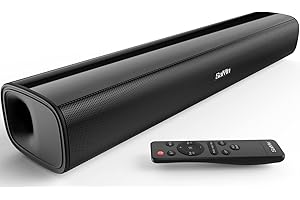 Saiyin Sound Bars for TV, 40 Watts Small Soundbar for TV