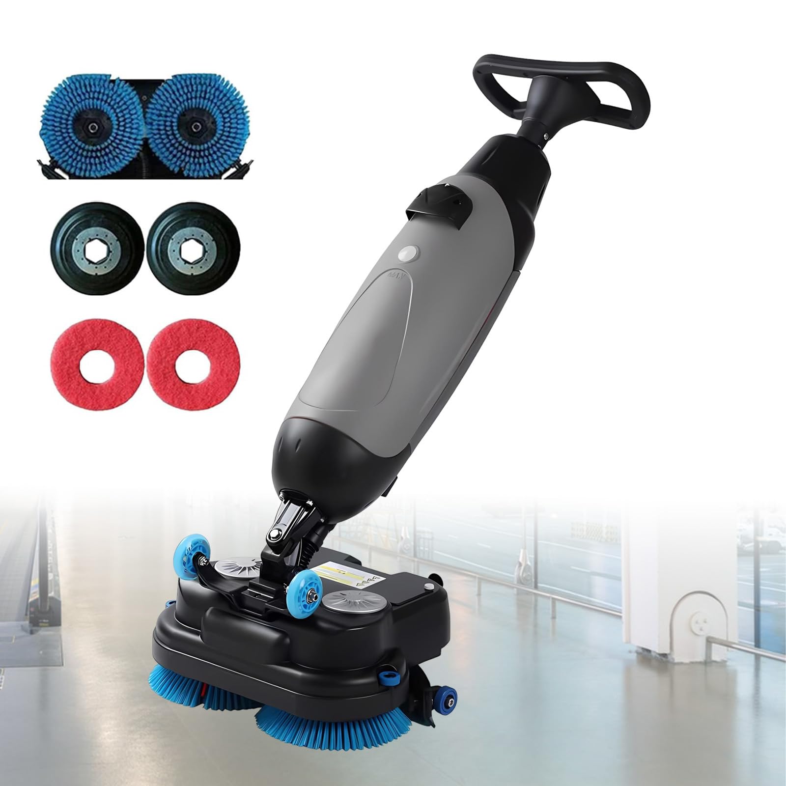 Gewerbliche kabellose Bodenreinigungsmaschine