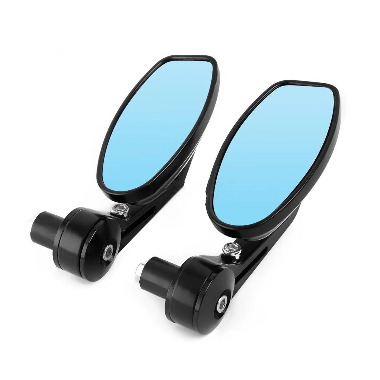 Espejos Retrovisores Moto para Mt07 Mt09 Fz07 Fz09 para MT para FZ 07 09 Mt10 para Xsr 700 7/8 "Motorcycl CNC Espejo Retrovisor De Aluminio Espejos Laterales Extremo Barra Manija Espejo Moto Lateral
