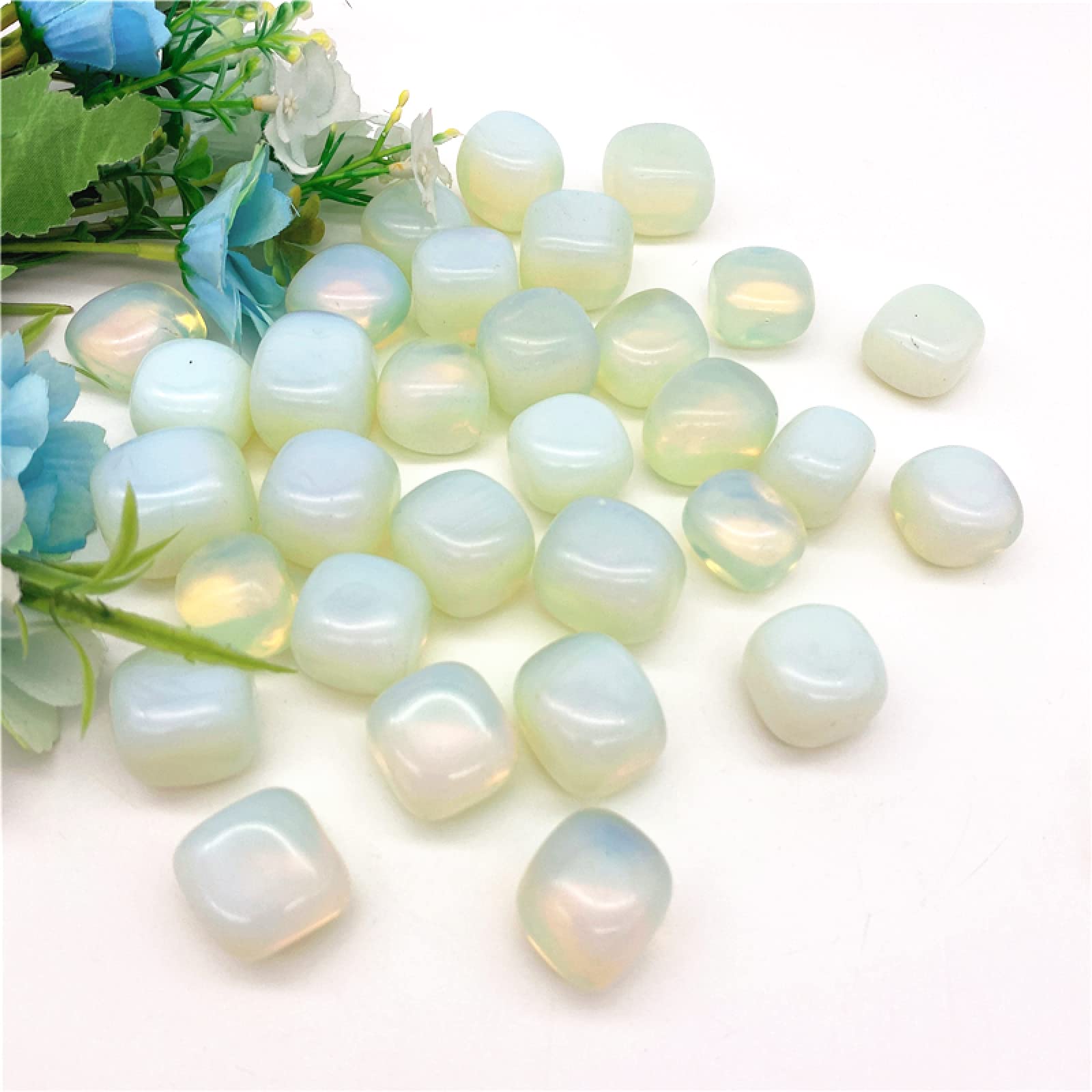 100g Piedra Natural ópalo Piedras de Grava Cristal Acuario jardín Piedras Decorativas decoración de Muebles for el hogar Piedras Naturales