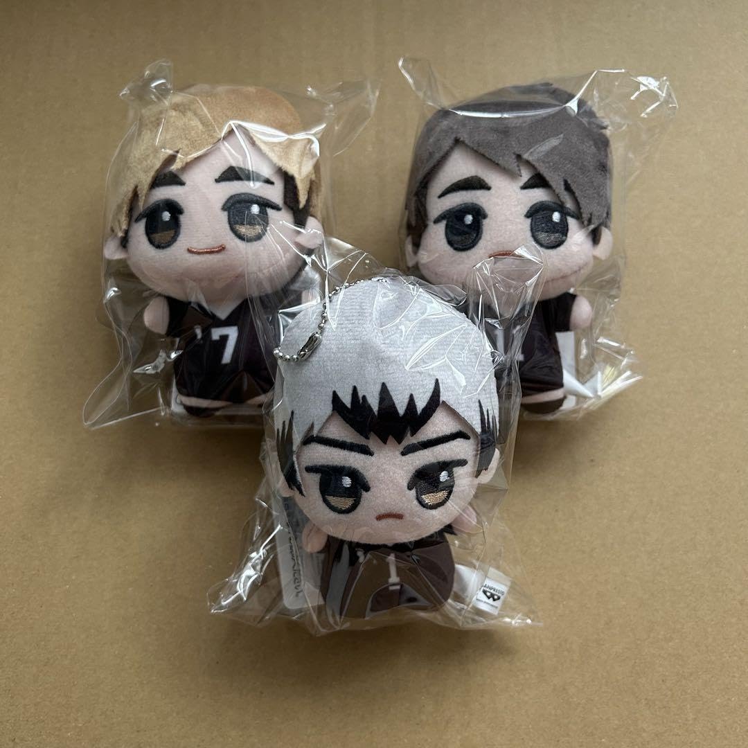 ハイキュー　宮侑 宮治　北信介　ともぬい　ぬいぐるみ　3個セット Amazon.co.jp: ハイキュー ぬいぐるみ ともぬい 稲荷崎高校 北