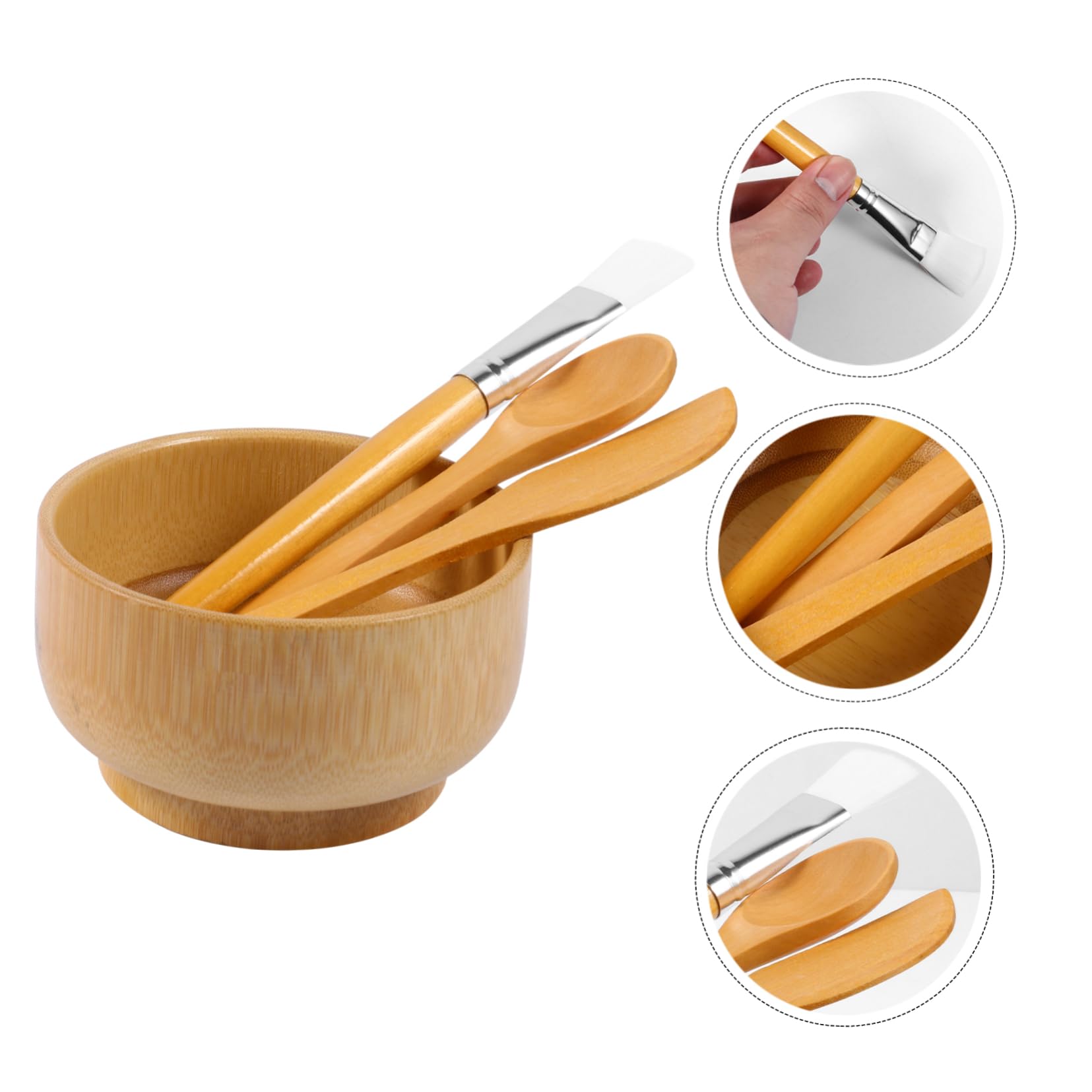 Mikinona 12 Pz Set Di Ciotole Per Pennelli Per Maschera Per Mescolare La Applicatore Maschera Di Per Mascherare Maschera Per Il Viso Fai Da Te