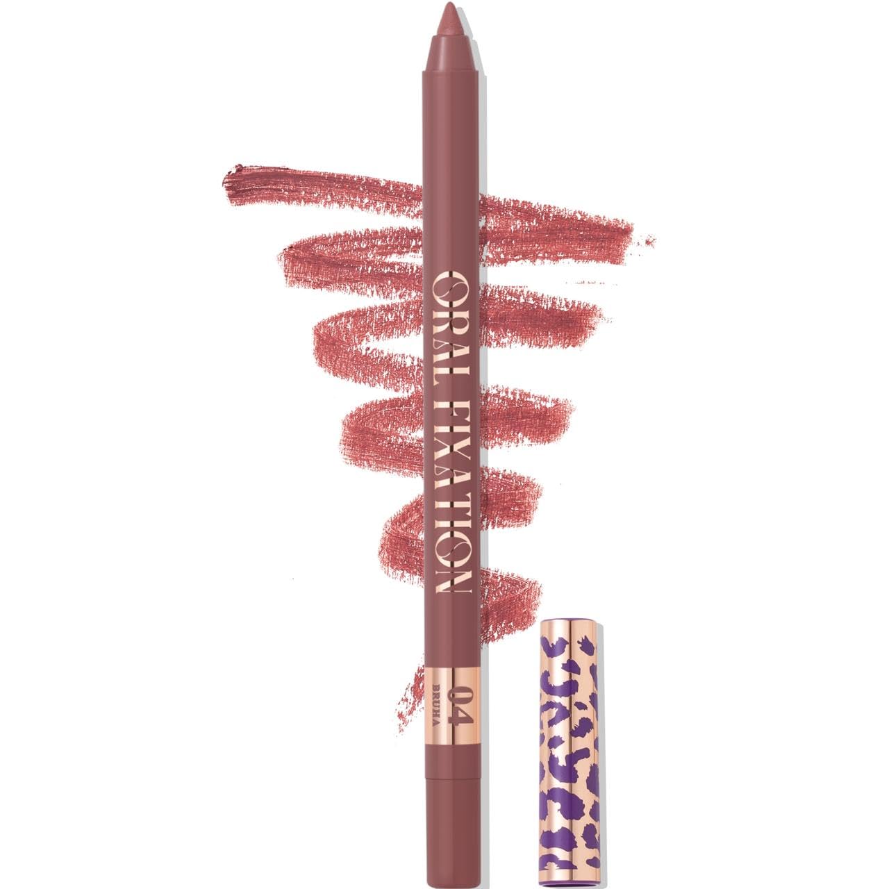 Long-Lasting & Waterproof Lip Liner Pencil – Oral Fixation – Precision Application with Sharpenable Tip (BRUHA)