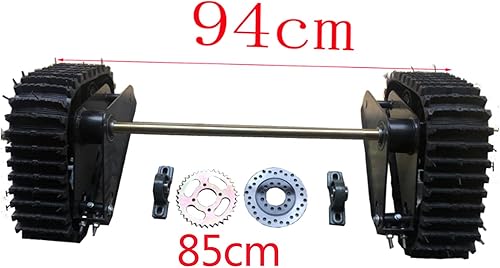 Miniatura 4 de Kit de eje trasero ATV de 23.6 pulgadas, 23.6 in Go Karting UTV Buggy Quad eje trasero electromotor ATV pistas de arena de nieve