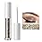 Erinde Liquid Glitter Eyeshadow Eyeliner, Metallic Shimmer Glitter Eyeshadow Liner, High Pigment Colored Eyeliner, Waterproof Long Lasting Sparkle Christmas Makeup for Women, Sunset Champagne