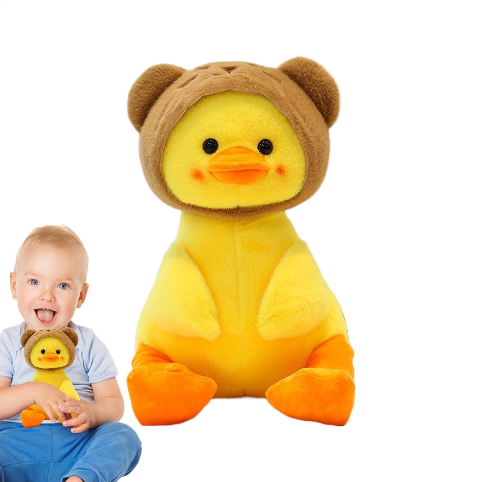Duck Plush Toy Cartoon Stuffed Animal Soft Cuddly Doll