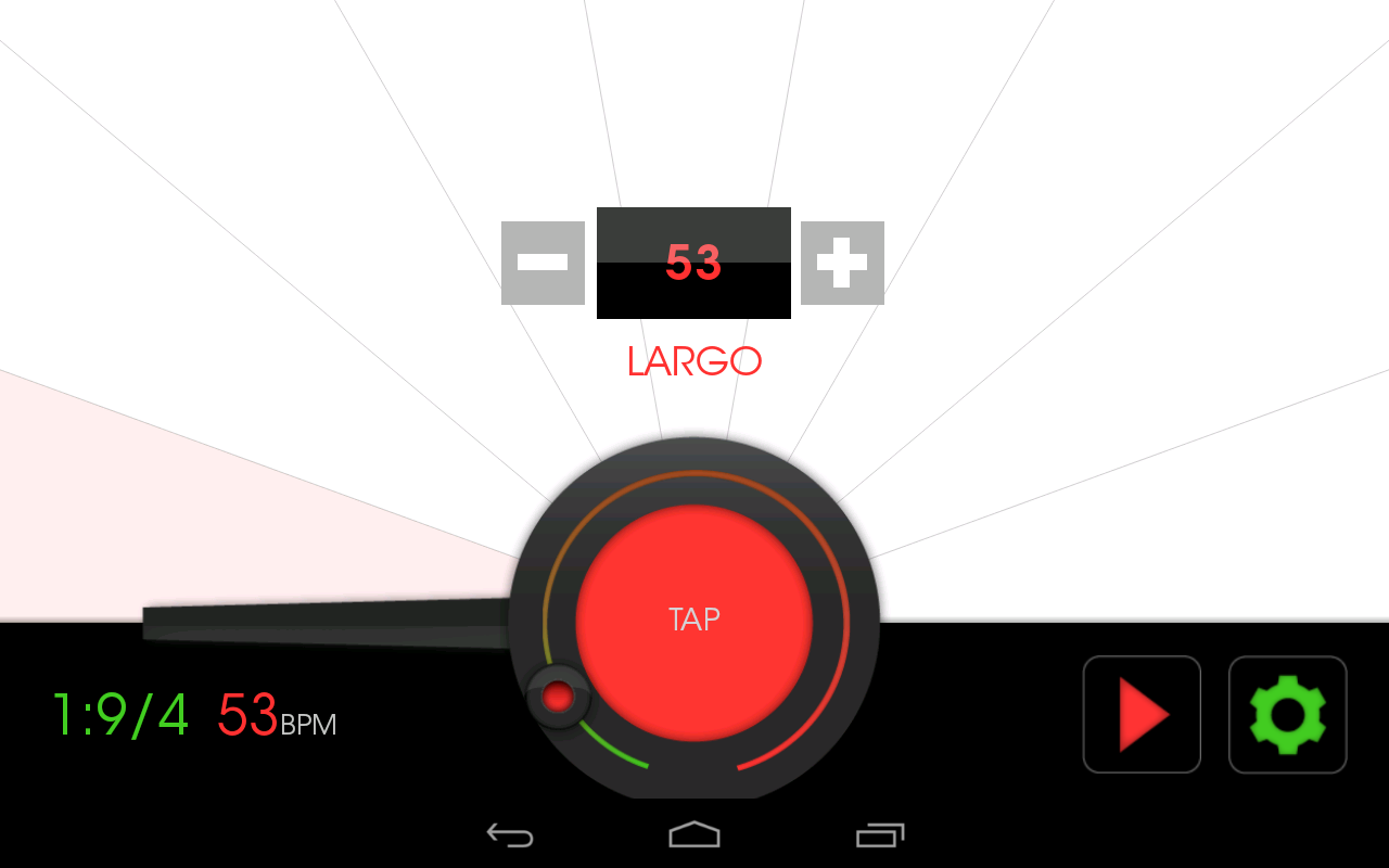 Visual Metronome for Android