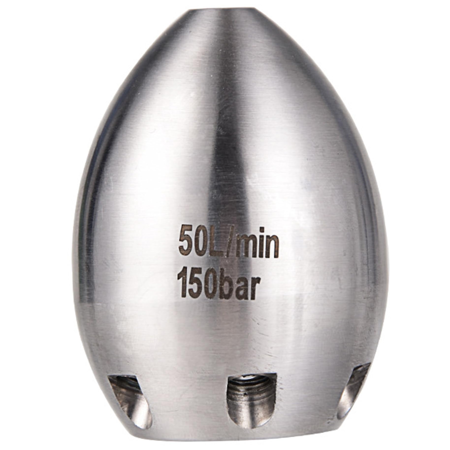 Sewer Jetter Nozzle Portable Sturdy Stainless Steel Drain Cleaning Nozzle for Pressure Washer Pressure Washer