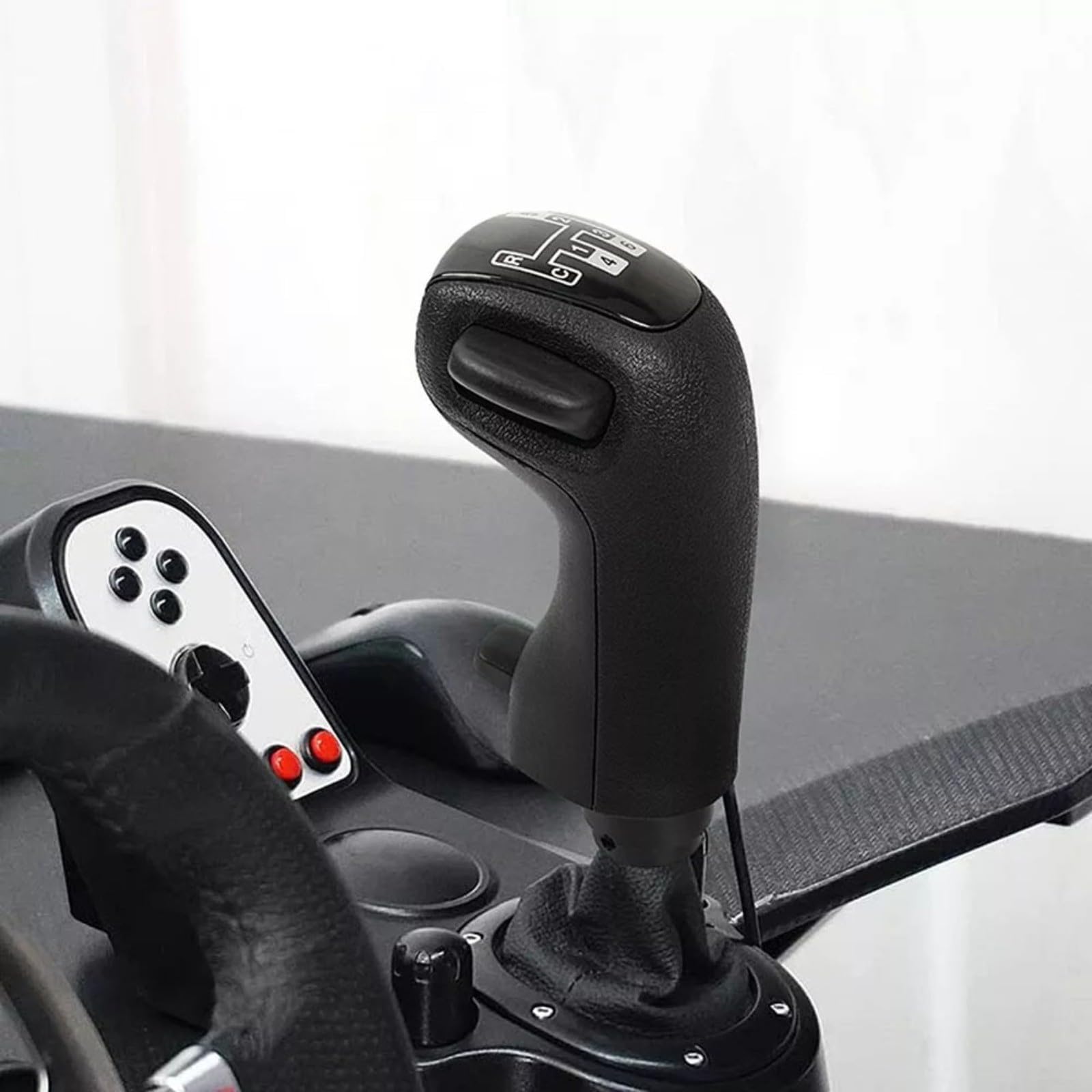 ZYNCUE Pommeau de levier de vitesse de rechange pour simulateur de camion Logitech G25/G27/G29
