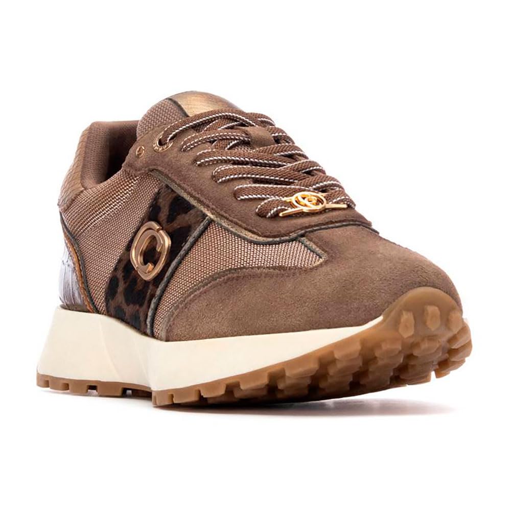 162702 Zapato Sra Piel Taupe Taupe, 36 EU (3 UK)
