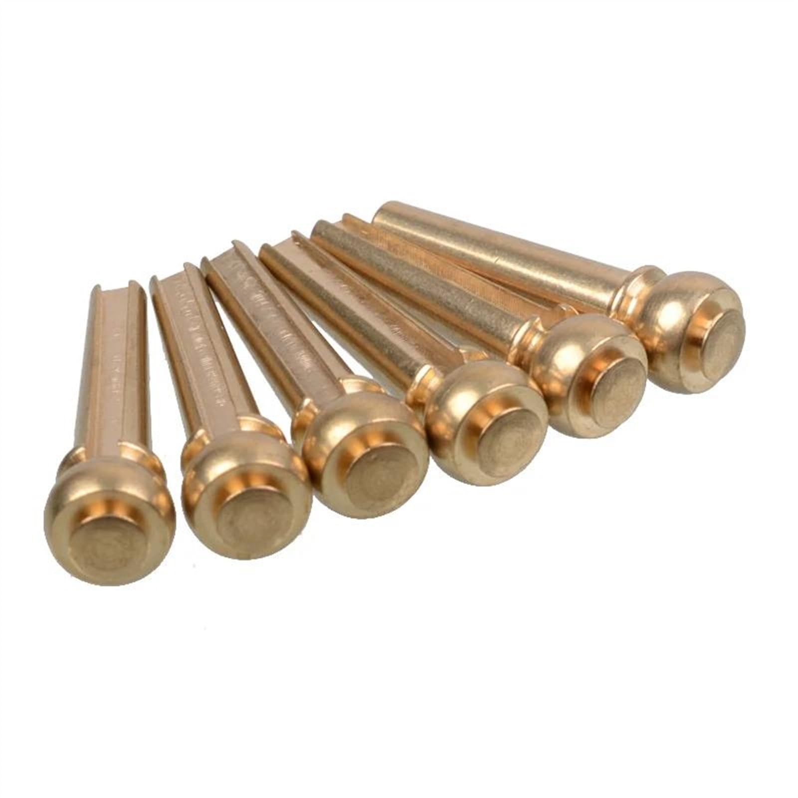 1~10 Sztuk Gitara Akustyczna Mostek Pin Paznokci Solidna Miedź Mosiądz Muzyczne Instrumenty Strunowe Części Do Gitary Akcesoria(10pcs)
