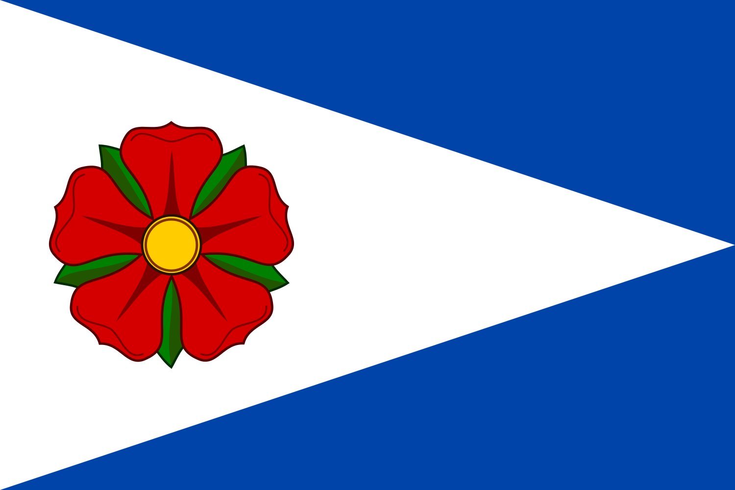 Drapeau Moutnice résoudre le manque de visibilité avec le motif bleu