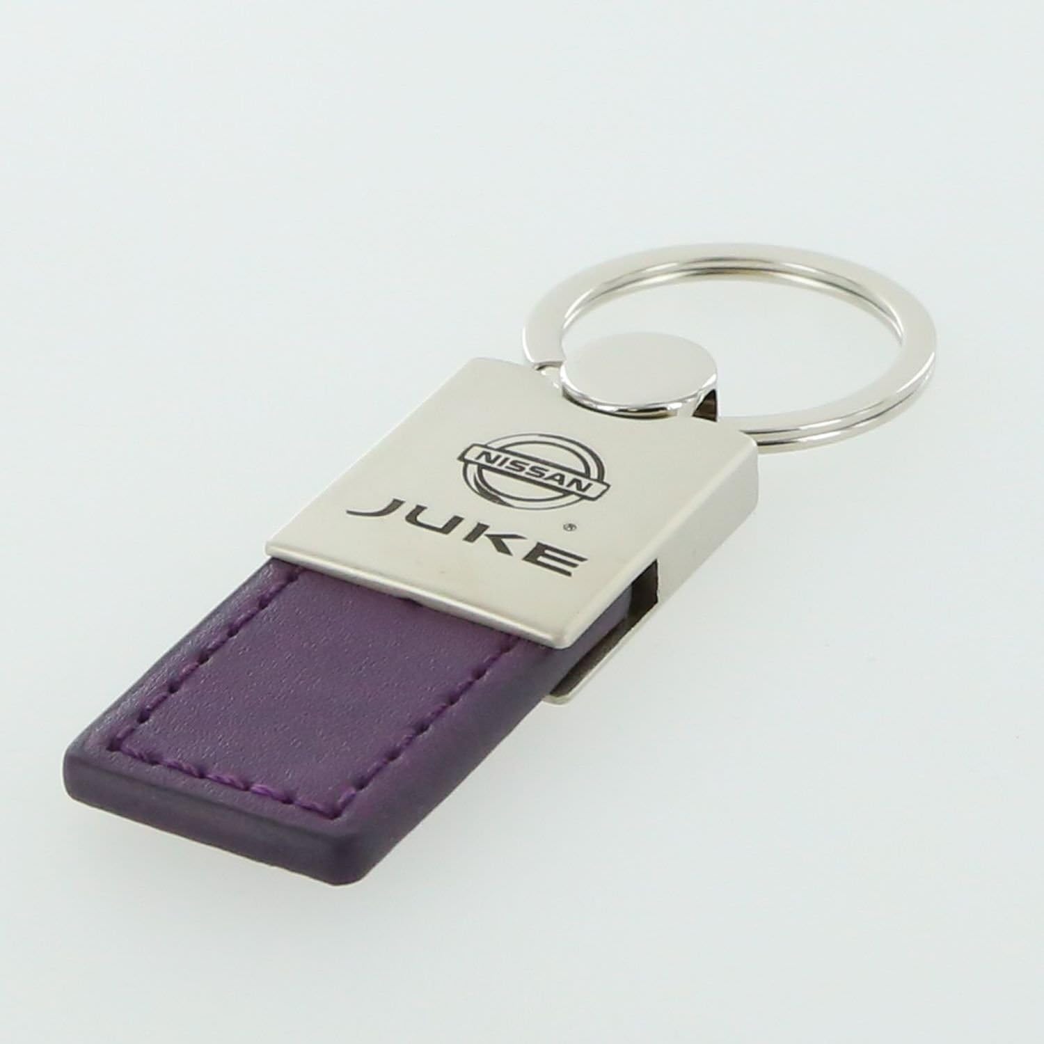 Au-TOMOTIVE GOLD Duo Rectangular Leather Key Chain for Nissan Juke